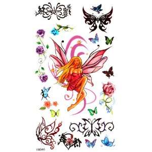   Horse Waterproof butterfly and angel temporary tattoos: Toys & Games
