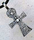 Ankh Egyptian Cross of life Choker with Pewter Pendant items in Siam 