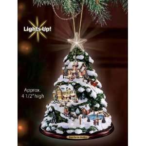  Thomas Kinkade Lighted Yuletide Greetings Christmas 