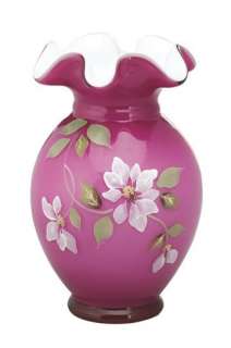   fenton s 100th anniversary they offer this vase designed by kim barley