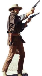 CLINT EASTWOOD THE OUTLAW JOSEY WALES LIFESIZE STANDUP STANDEE CUTOUT 