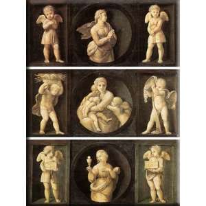  Theological Virtues 22x30 Streched Canvas Art by Raphael 