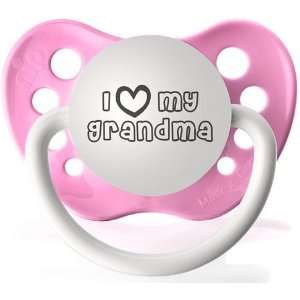  I Heart My Granda Hot Pink   Silicone 