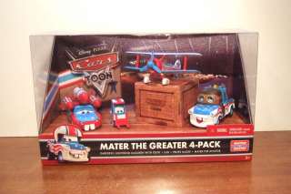 Disney Pixar Cars Toon Mater the Greater 4 Pack No. 1 ★NEW★  