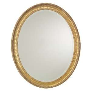  Thela Gold Oval Wall Mirror: Home & Kitchen