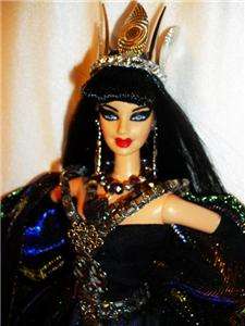 Queen of the Dragons barbie doll ooak goth gothic reptile  