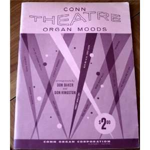  CONN Theatre Organ Moods Don Baker and Don Kingston 