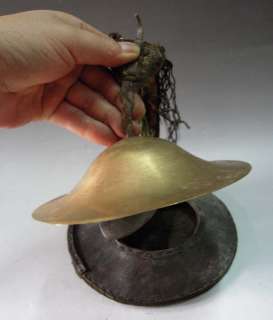 Old Tibet Tibetan Buddhist Instrument Bronze Vajra Bell  