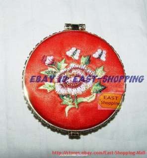 72 pc Oriental homemade silk Brocade Embroidery Mirrors  