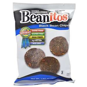 Black Bean Chips Sea Salt 24 bags:  Grocery & Gourmet Food