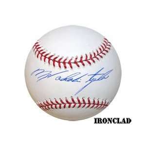  Miguel Tejada Autographed Ball   Full Name Sports 