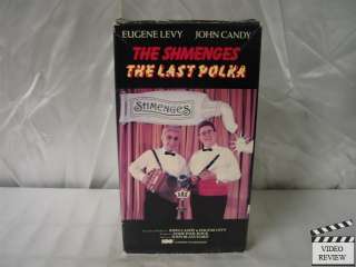 The Shmenges The Last Polka VHS John Candy Eugene Levy  
