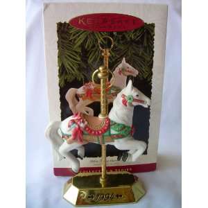   Hallmark Ornament Tobin Fraley Carousel # 3 in Series