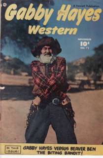 GABBY HAYES WESTERN #12 FAWCETT 49 EGYPTIAN COLLECTION  