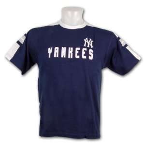  New York Yankees MLB Blockade T Shirt: Sports & Outdoors