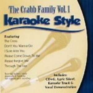  Daywind Karaoke Style CDG #9666   The Crabb Family Vol.1 