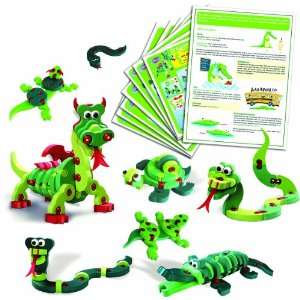  Bloco Toys   Dragons and Reptiles Scholastic set Toys 