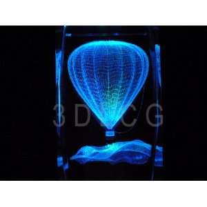  Hot Air Balloon 3D Laser Etched Crystal: Everything Else