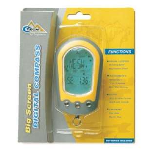 Coghlans Big Screen Digital Compass Thermometer Clock and Calender 