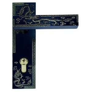     dragon pattern zinc alloy lever handle door lock: Home Improvement