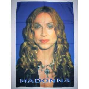    MADONNA 42x30 Inches Cloth Textile Fabric Poster: Home & Kitchen