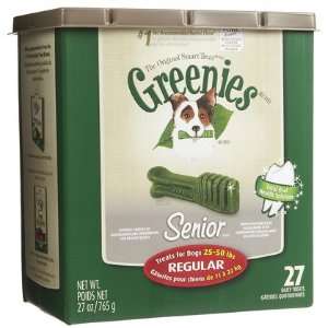 Greenies Senior Treat Tub   Pak   Regular Dog   27 oz (Quantity of 1)