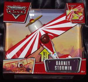 Disney Cars Barney Stormin large size with sounds biplane  