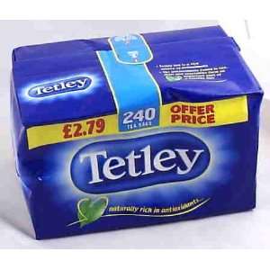 Tetley Tea Bags 240ct Grocery & Gourmet Food