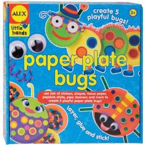  New   Little Hands Paper Plate Bugs Kit    664069 Toys 
