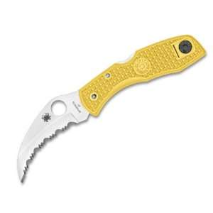  Tasman Salt Yellow FRN Handle Serrated