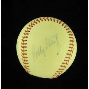Bobby Shantz Stan Lopata Hamner Signed Baseball PSA COA   Autographed 