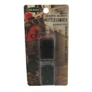  Weaver Muzzleloader Gloss Black Base   Knight MK 85, BK 92 