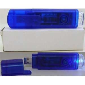   USB LED Rechargeable Torch/Light  Blue Case of 100: Sports & Outdoors