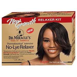 Dr. Miracles New Growth No Lye Relaxer   Touch Up Kit 
