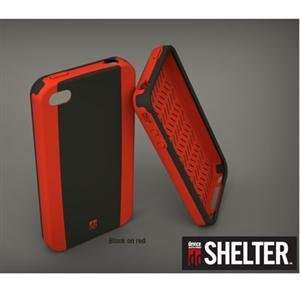 BodyGuardz, Shelter Case iPhone 4 Blk/Red (Catalog Category: Bags 
