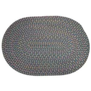  Rhody Rug BL 97 2x4 Blossom Blue 2 ft. x 4 ft. Braided Rug 