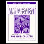 Management (Study Guide) (ISBN10: 0139215948; ISBN13: 9780139215940)
