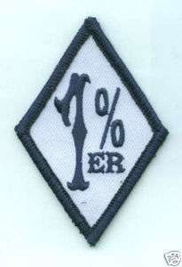 OUTLAW BIKER GANGS MOTORCYCLE CLUB PATCH COLLECTIONS: 1%ER OUTLAW MC 
