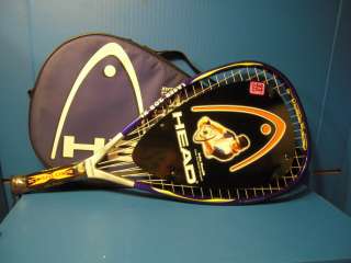 HEAD Laser 205 XL PYRAMID V Racquetball W/Cover 22 100% Graphite 