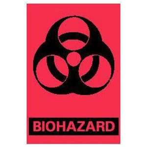  PT# BH 405 PT# # BH 405  Label Biohazard 3x2 Red Adhesive 