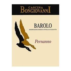  Cascina Bongiovanni Barolo Pernanno 2007 750ML Grocery 