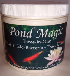 Pond Magic Enzyme, Bio Bacteria, Trace Minerals   4 oz  