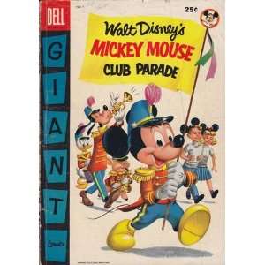   Giant Mickey Mouse Club Parade Comic Book #1 (Dec 1955) Very Good