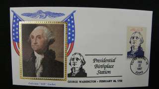 Presidents 36 Covers Rare Birthplace Cancel Colorano Si  