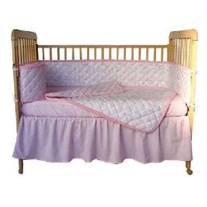  Pink Toile 4 Piece Crib Set: Baby