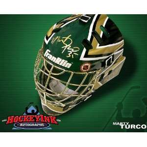   Full Size Dallas Stars Goalie Mask   Autographed NHL Helmets and Masks