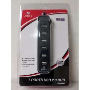 Jetion JT LHB007 7 2.0 USB Ports Hub: Electronics