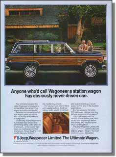 1982 Jeep Wagoneer Limited   The Ultimate Wagon Car Ad  