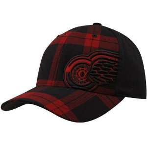   Red Wings Red Black Bosco Closer Flex Fit Hat: Sports & Outdoors