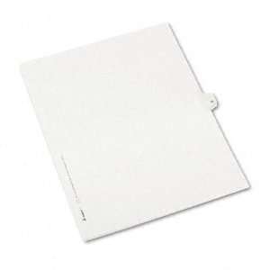    Avery   Allstate Style Legal Side Tab Divider, Title 38, Letter 